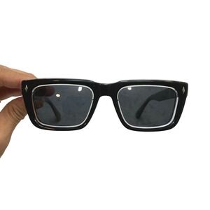 Unbranded Sunglasses OS Black Square Frame 882222 C02 Tinted Lenses